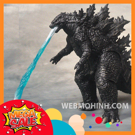 🌟GIÁ HỦY DIỆT🌟 Mô Hình Godzilla Kèm Hiệu Ứng Neca Cao 18cm Full Box - Hàng Nhập Khẩu