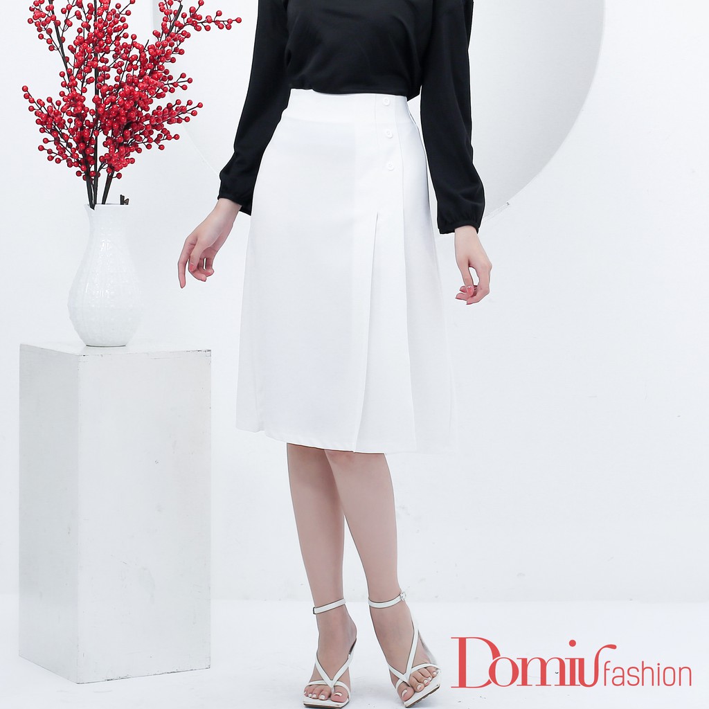 Chân váy công sở dài phối cúc_MJK001 | BigBuy360 - bigbuy360.vn