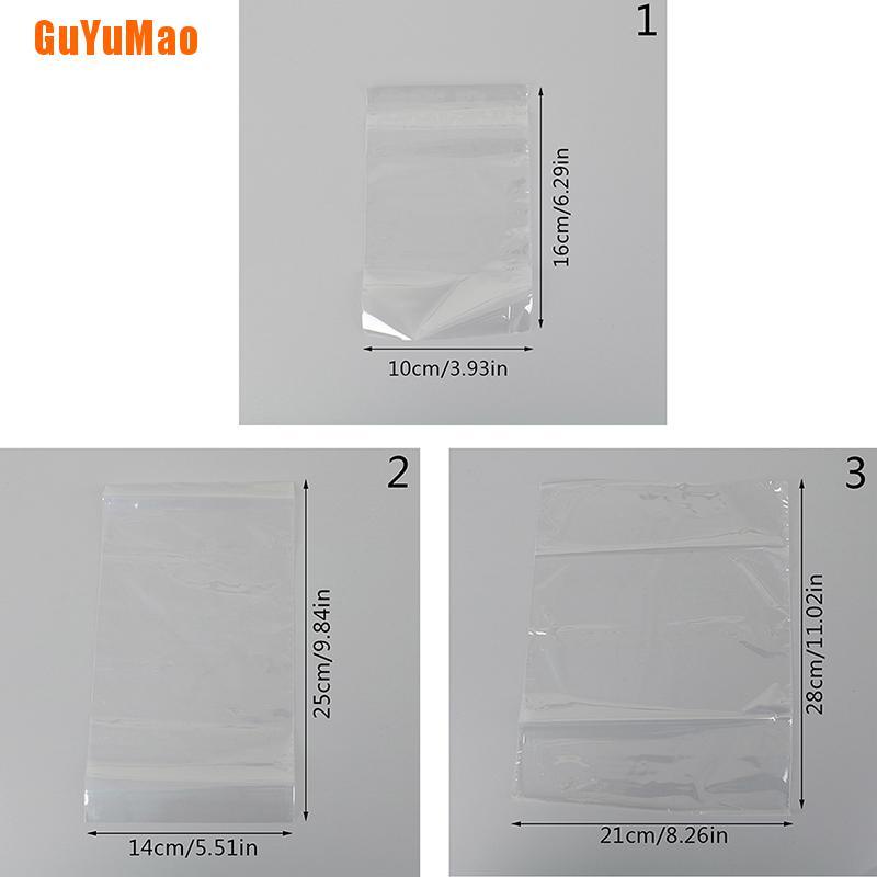 Bộ 100 Túi Bọc Co Nhiệt Chống Thấm Nước Dùng Làm Xà Phòng/ Đồ Thủ Công DIY