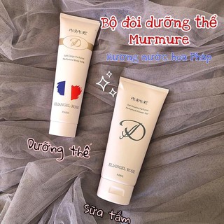 Sữa tắm và Dưỡng thể hước hoa Murmure Eliangel Rose Pháp