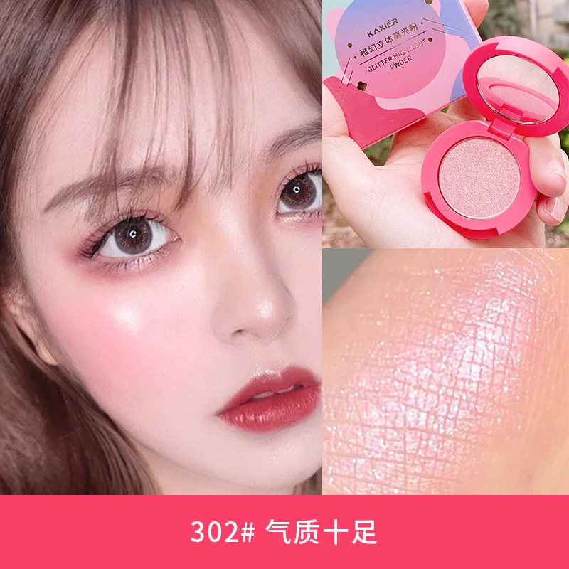 [Hàng mới về] Phấn bắt sáng/ đánh khối Kaxier chuyên dụng cho mặt