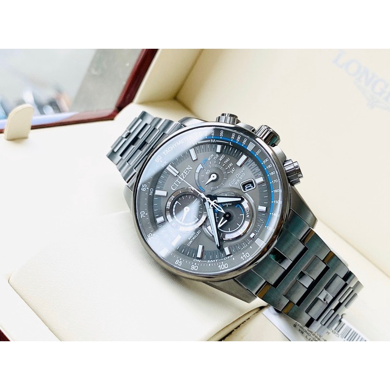 Đồng hồ nam Citi.zen PCAT MULTIFUNCTION CHARCOAL GREY WATCH : AT4127-52H