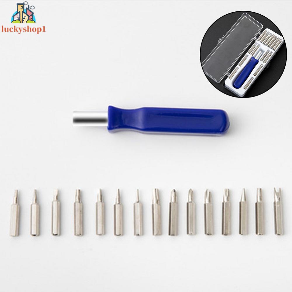 ❤❤❤(Hot products for family life)Screwdrivers Household Repair Tool Screwdriver 16-in-one Household Universal