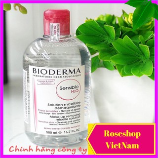 Nước Tẩy Trang Bioderma Sensibio H2O 500ml - Dành Cho Da Nhạy Cảm. ROSESHOP VIETNAM SP48