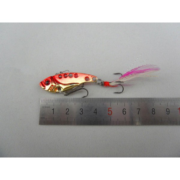 1 Mồi Câu Cá Giả Kim Loại 7g 4cm