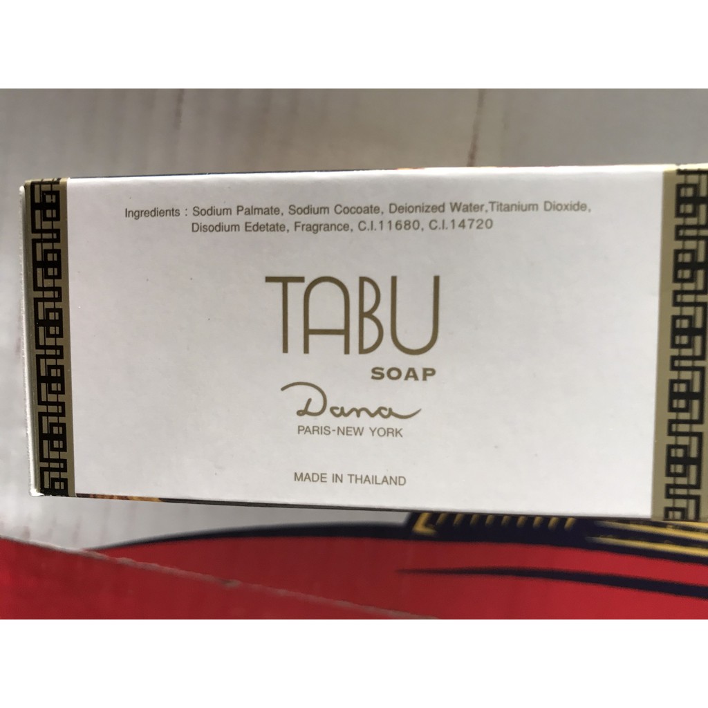 Xà bông cục nước hoa Tabu Thái Lan 90gam