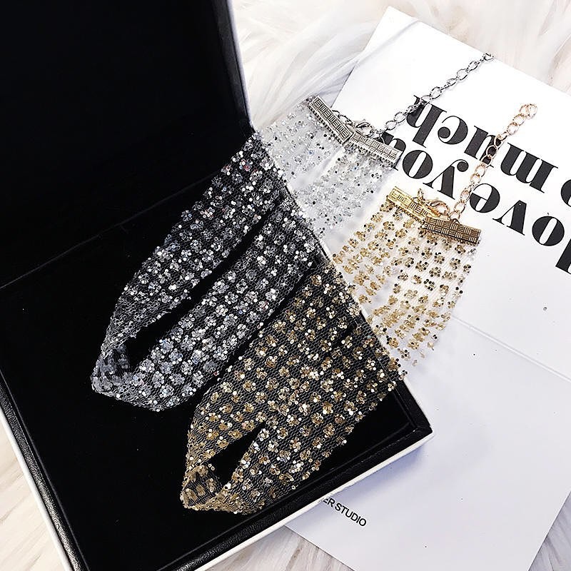 Choker kim tuyến thiết kế sang trọng thanh lịch