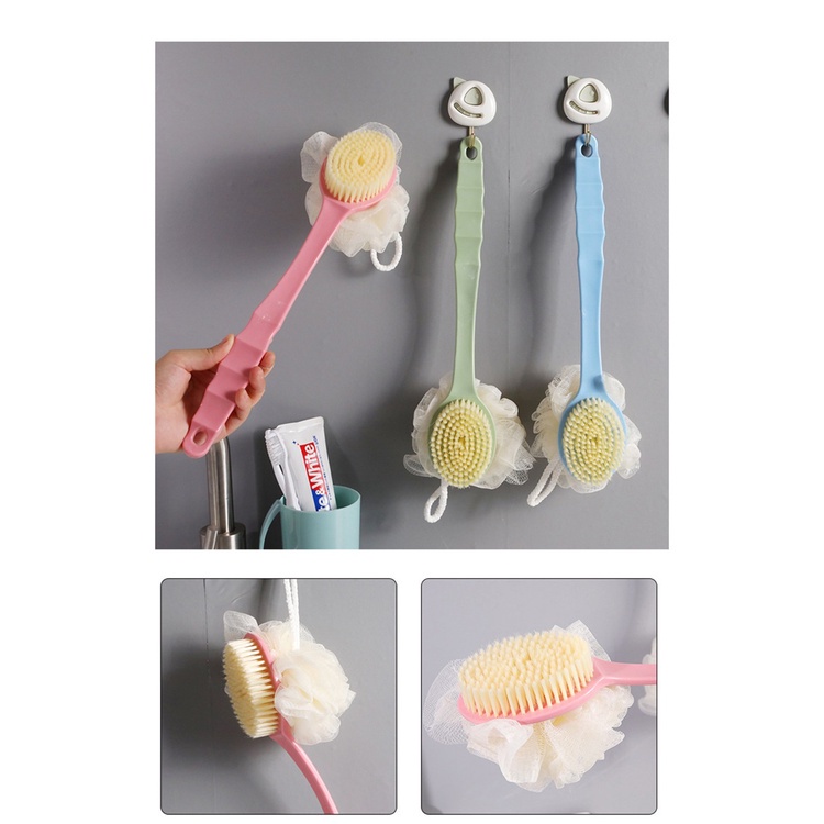 Cây Bàn Chải Cọ Lưng Đa Năng 2 Đầu