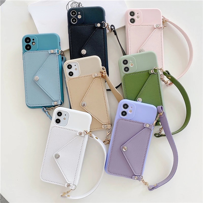 Ốp Điện Thoại Da Phối Ví Cho XIAOMI Redmi Note 11S 11 10 9 8 PRO Redmi Note 11pro 10pro