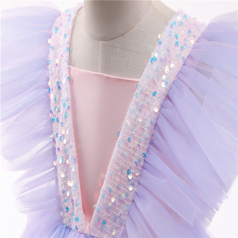 NNJXD Kids Birthday Gown Child Princess Dress for Girls
