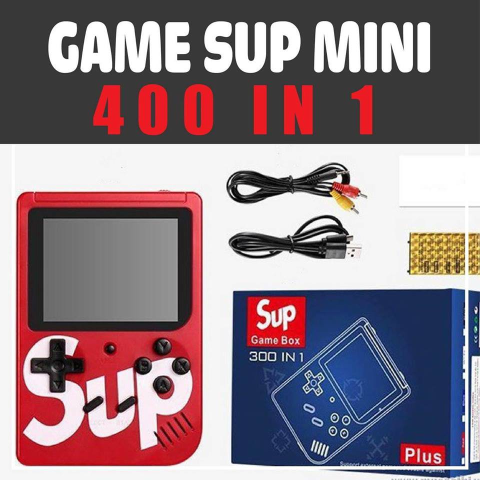 MÁY CHƠI GAME CẦM TAY SUP MINI 400 IN 1