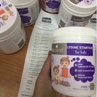 Bột Lysine tăng chiều cao cho bé