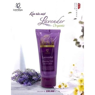 Sữa Rửa Mặt Linh Nhâm Lavender Organic