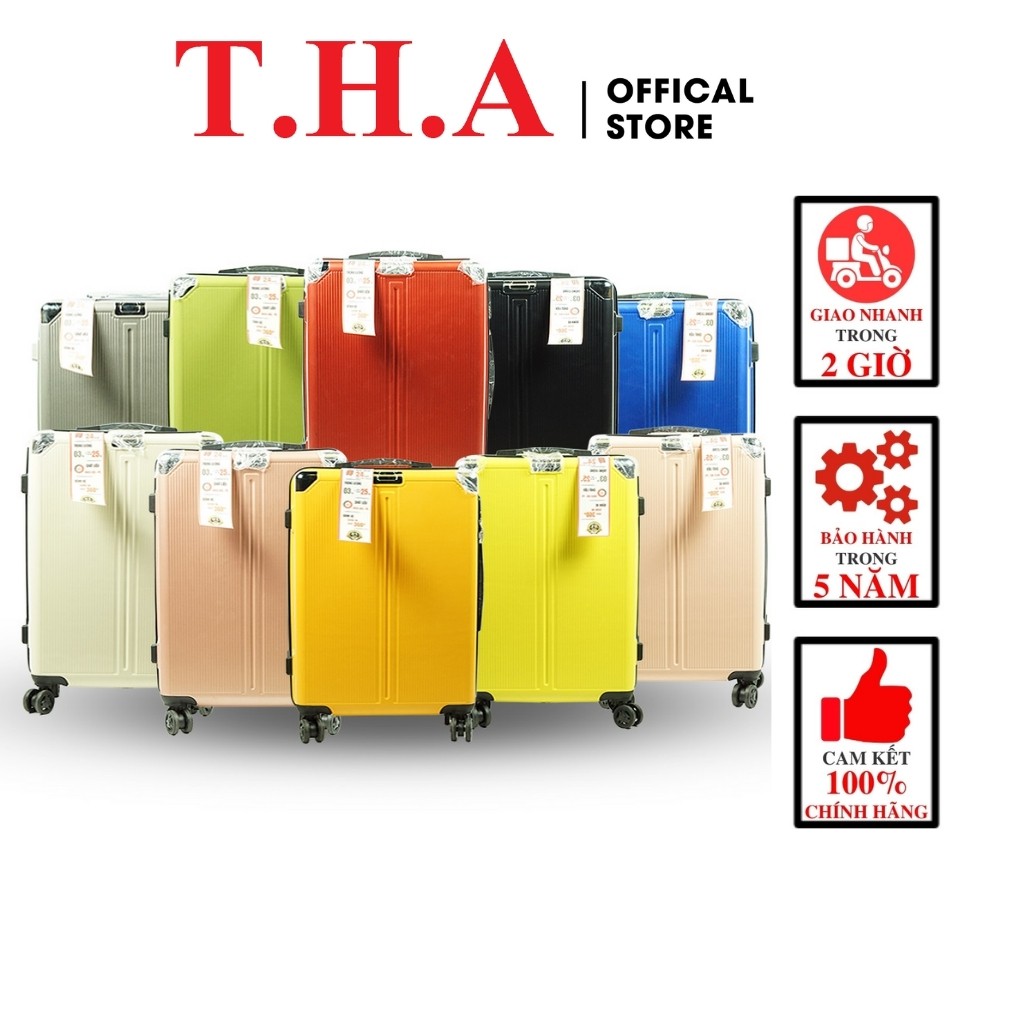 ✨VALI Chính Hãng✨Chịu Lực Tốt, Chống Va Đập, Chống Trầy Xước - Mã VL302 - Bảo Hành 5 Năm - Vali Du Lịch✨THA Store
