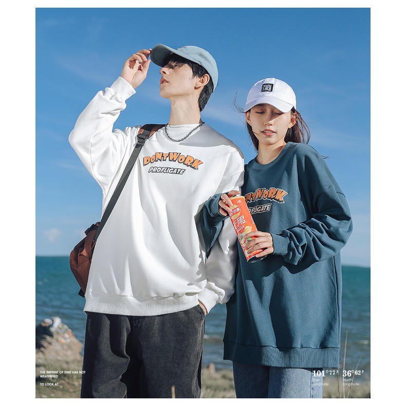 Áo Sweater Cặp Đôi Hàng Hiệu Mẫu Mới Nhất Thu Đông 2021 - Hàng mới về