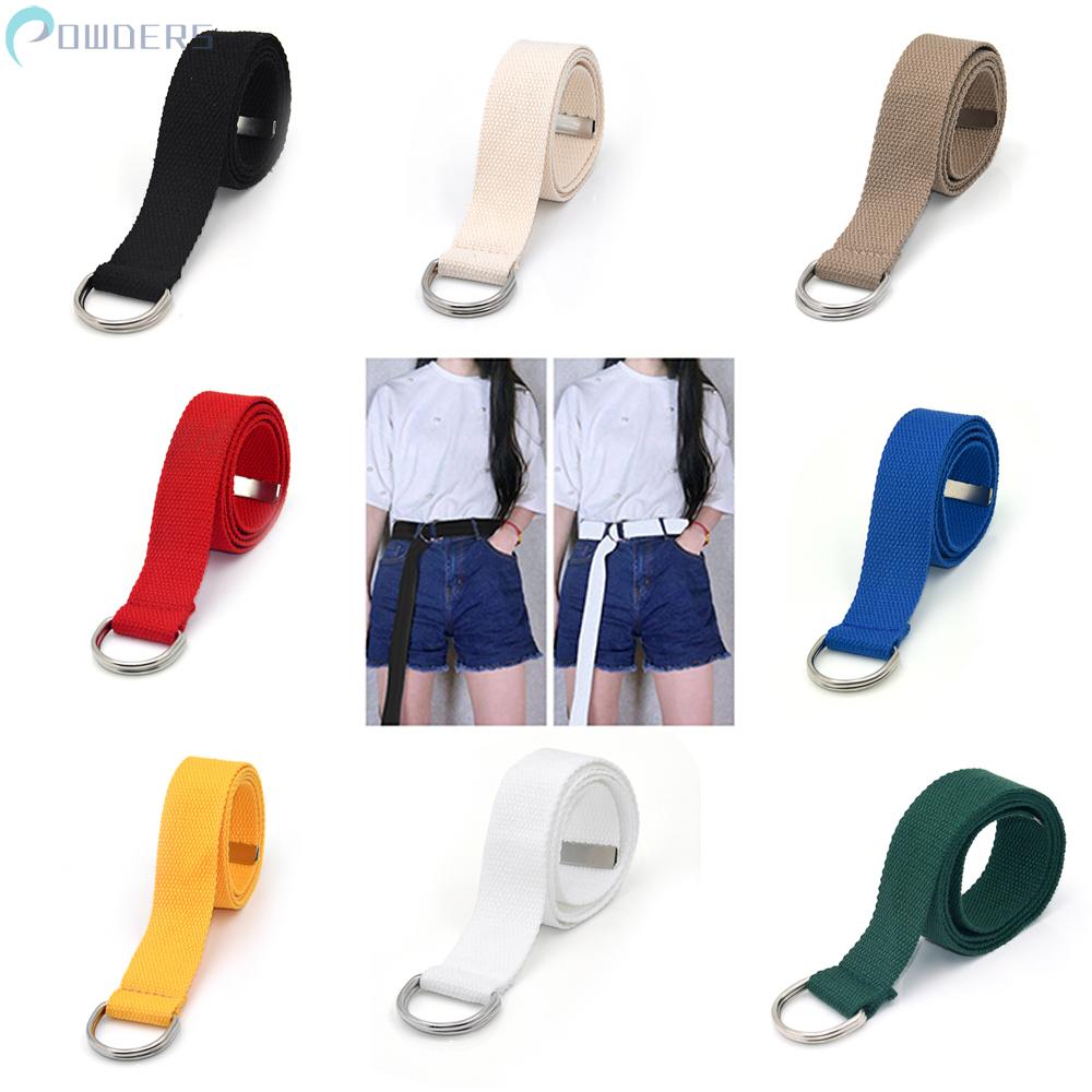 Dây Nịt Vải Nhiều Màu Cho Nam Và Nữ