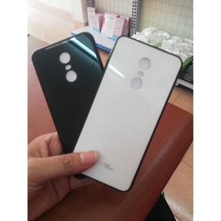 Ốp lưng điện thoại Xiaomi Redmi 5 Plus viền dẻo đen lưng kính