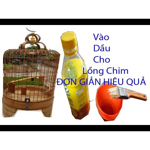 [Mã PET50K giảm Giảm 10% - Tối đa 50K đơn từ 250K] Phụ kiện lồng chim Minibica Dầu quét lồng chim giá siêu hấp dẫn PK12