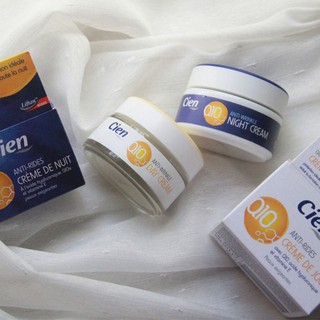 Bộ kem siêu dưỡng da, chống lão hoá, chống nhăn Cien Q10 siêu hót-  hàng xách tay Pháp