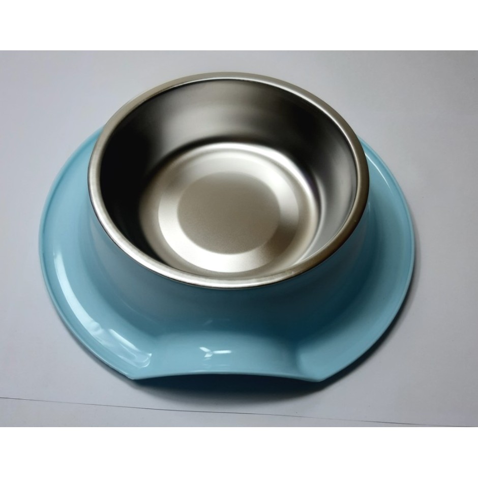 TÔ ĐỰNG THỨC ĂN CHO THÚ CƯNG CHÓ MÈO Thiết kế chỗ cầm ở đế tô Kèm 1 tô inox nằm trong - Pet shop Uytinpro