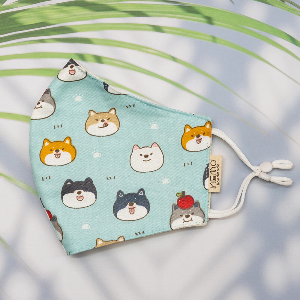 Khẩu Trang Vải 3 Lớp Chống Nắng, Khói Bụi, Họa Tiết Chó Con và Thỏ Con Có 5 Màu Chọn Lựa - KTC3M | BigBuy360 - bigbuy360.vn