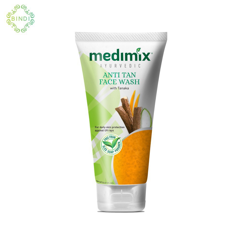 Sữa Rửa Mặt Medimix Chống Sạm Da Anti Tan Facewash 150ml