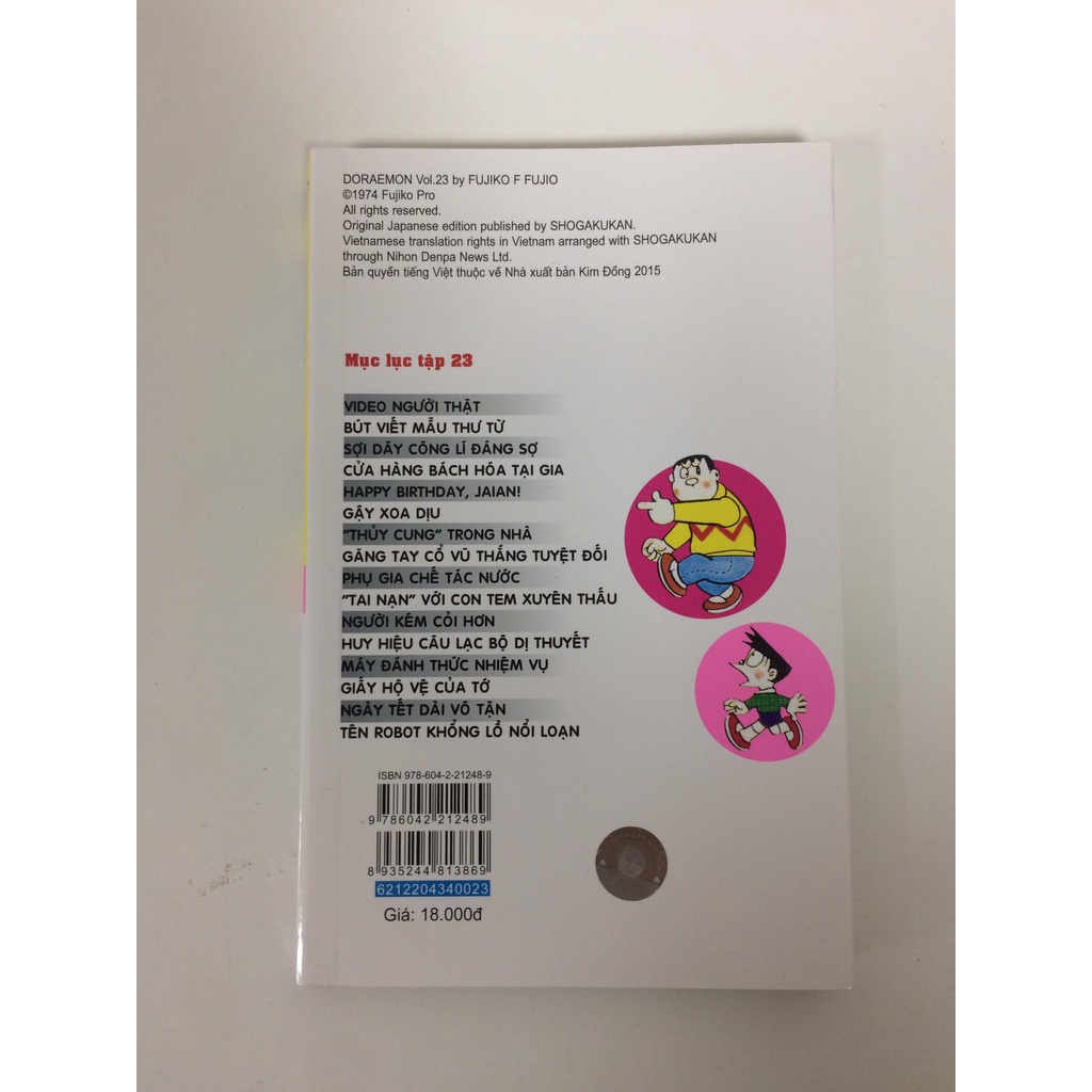Sách - Doraemon Truyện ngắn - Tập 23