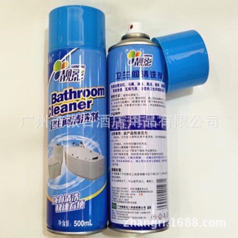 Bình Xịt Bọt Tuyết Tẩy Rửa Nhà Tắm Bathroom Cleaner- Nhà bếp Kitchen Cleaner,Công Thức Đặc Biệt Với Hương Thơm Nhẹ Nhàng