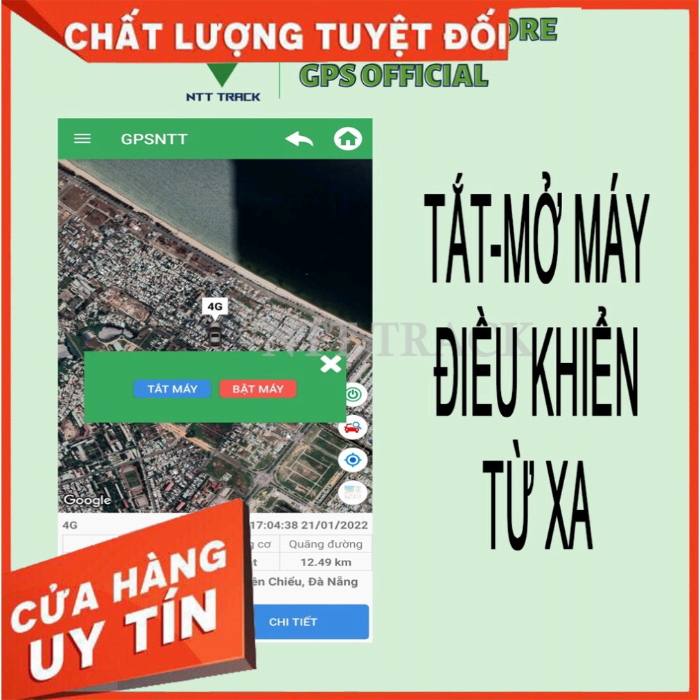 SHOP GIẢM GIÁ Định vị tính toán chống trộm xe máy dạng rơ le siêu nhỏ NTTRL720 - NTT Track SHOP GIẢM GIÁ