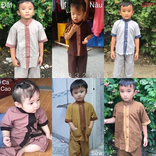Đồ Lam Đi Chùa Cho Bé# Lãnh Tụ Phối