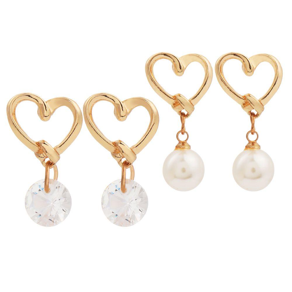 Khuyên Tai Hình Trái Tim Dễ Thương Cho Nữ