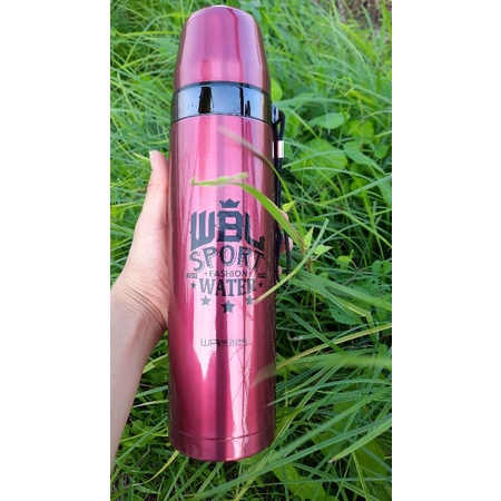 BÌNH GIỮ NHIỆT WBL SPORT 100ML INOX 304 vao cấp màu hồng