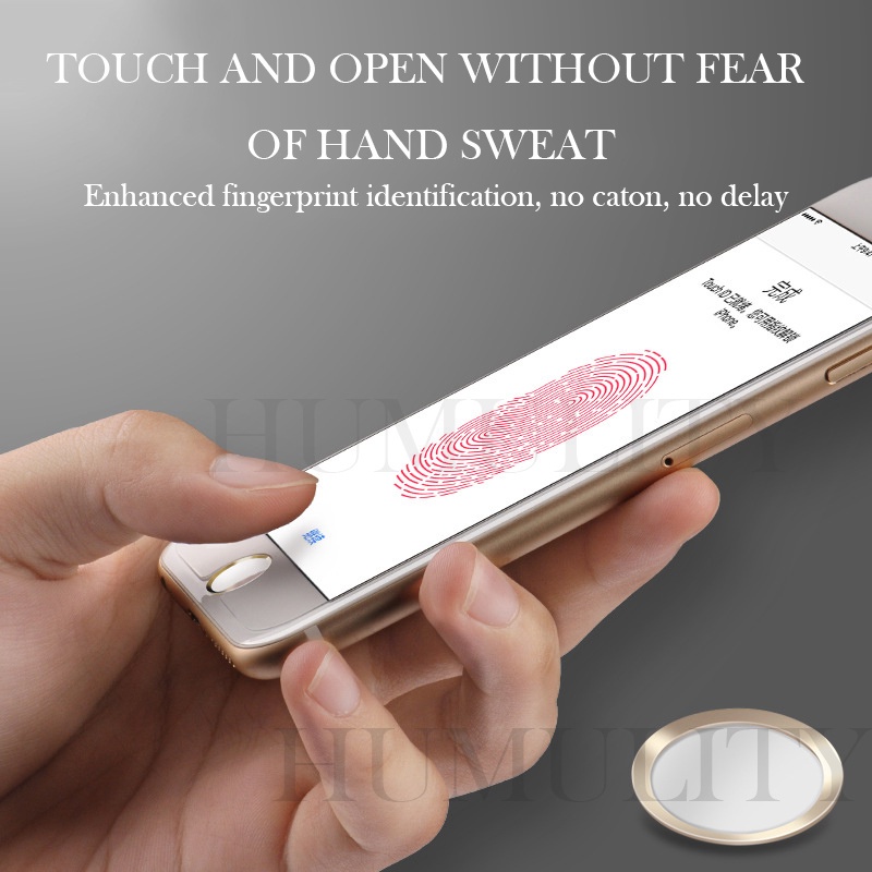 Miếng Dán Nút home Bằng Kim Loại Cho iphone 5S 6 7 8 6plus 7plus 8plus 5E SE ipad