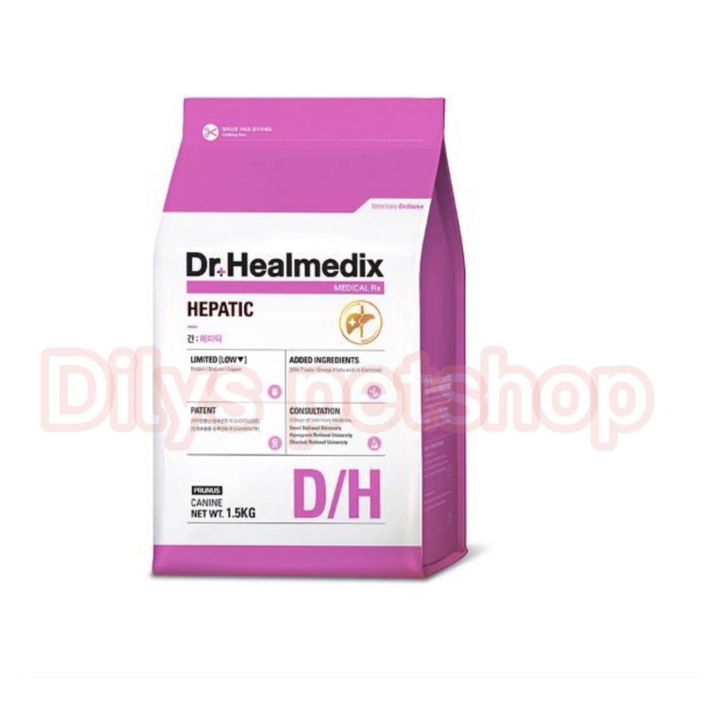 1.5KG THỨC ĂN HỖ TRỢ GAN CHO CHÓ DR.HEALMEDIX HEPATIC