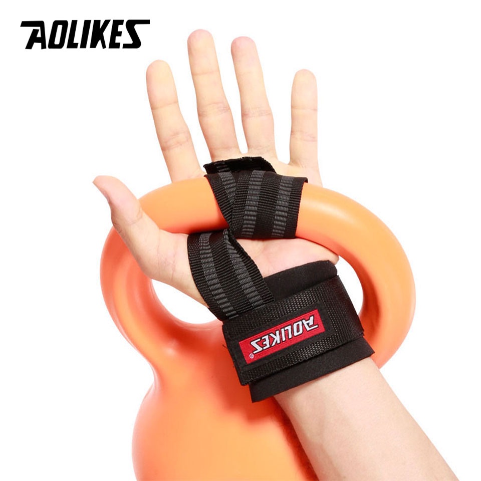 AOLIKES 1 Cặp Găng Tay Tập Tạ Dày Dặn Chống Trượt Chuyên Dụng