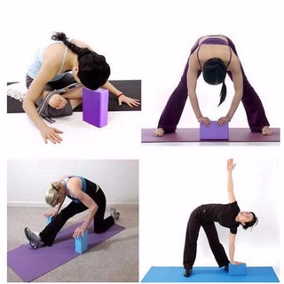 Gạch gối yoga cao cấp nhiều màu cho khách chọn