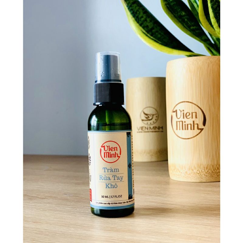 Xịt rửa tay khô viên minh ☘ sát khuẩn nhanh mùi thơm dễ chịu