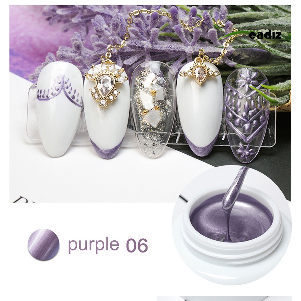 [Hàng mới về] Gel Sơn Móng Tay Hiệu Ứng Gương Cadiz Fn Độc Đáo