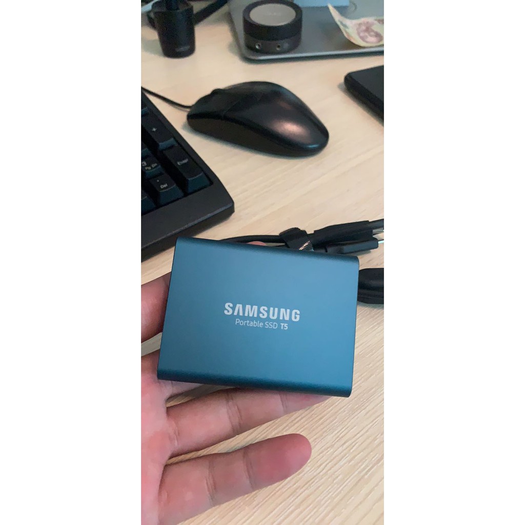 *LAGIHITECH* ( NEW) Ổ Cứng Di Động Gắn Ngoài SSD Samsung T5 500GB/1TB/2TB - Chính Hãng Samsung - Bảo Hành 3 năm