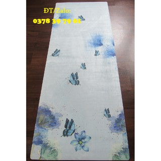 Thảm yoga du lịch bằng da lộn cao cấp
