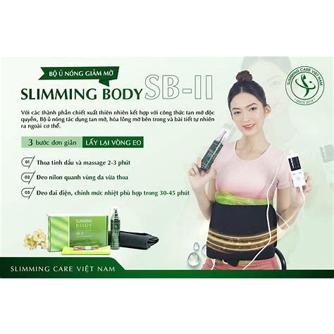 [Freeship+Qùa] Bộ Ủ Nóng Slimming Body SB-II Bản Cải Tiến, Tan Mỡ, Giảm Eo Hiệu Qủa
