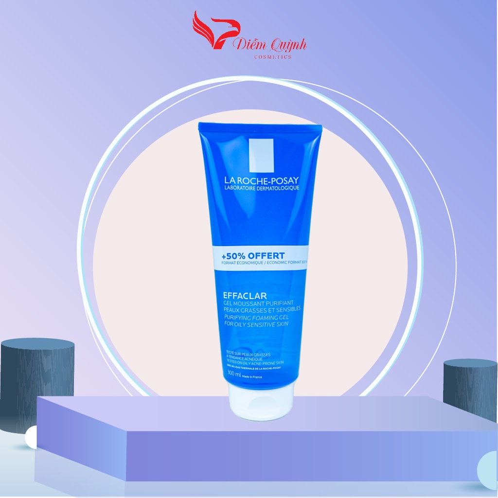 Sữa rửa mặt La RochePosay Effaclar Purifying Foaming Gel cho da dầu, mụn 400ML