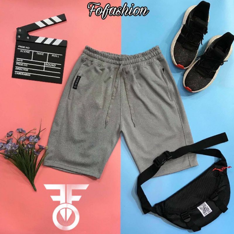 Quần short màu xám khói , MADE BY F.O.F