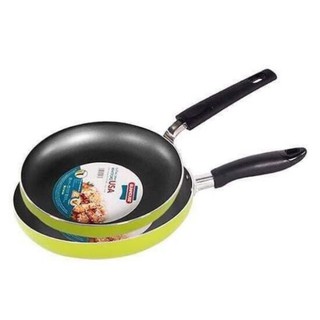 BỘ 2 CHẢO CHỐNG DÍNH CAO CẤP CHÍNH HÃNG 18cm + 24 cm