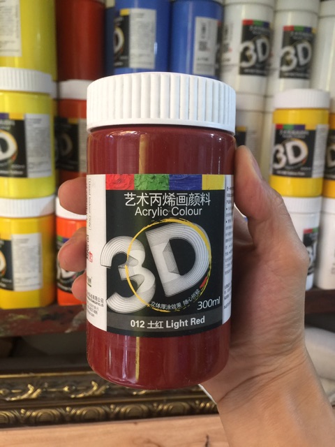 Màu vẽ 3D Acrylic 300ml