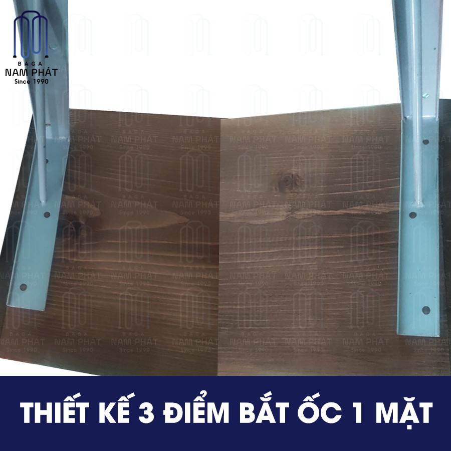 Giá Đỡ chịu lực chữ L, eke, giá để kệ Nam Phát 20cm 30cm dày 2 li