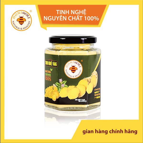 [Mã SKAMLTSM9 giảm 10% đơn 99K] Tinh bột nghệ vàng Honimore 100g - hỗ trợ dạ dày, đẹp da