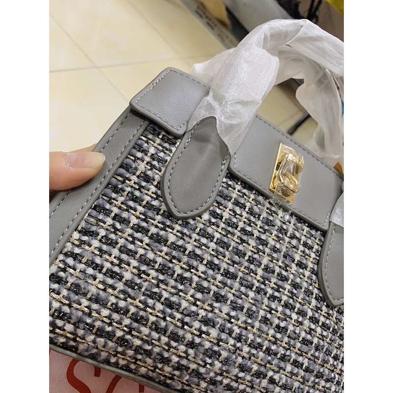 [SỈ LẺ] TÚI VASCARA VẢI TWEED NEW