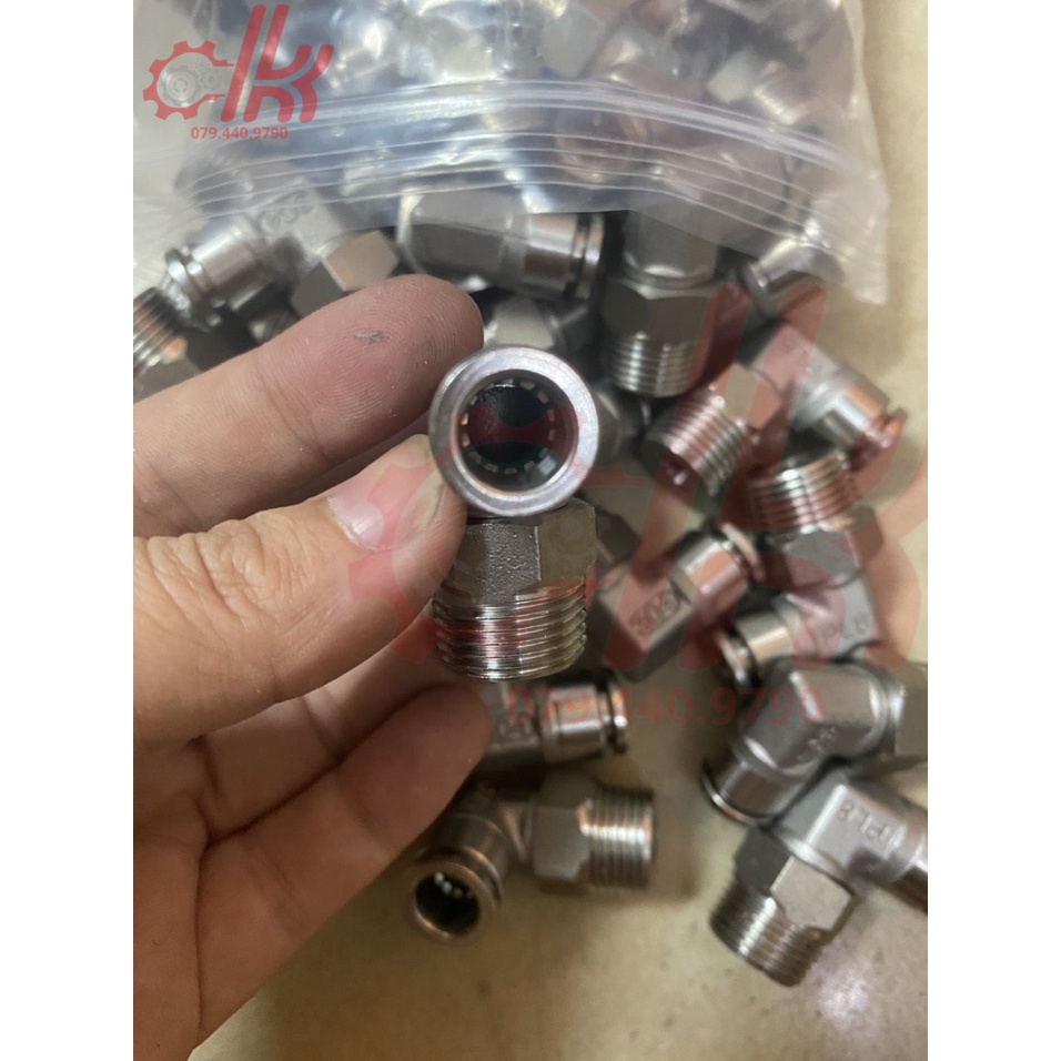 Co nối khí nén inox IPL