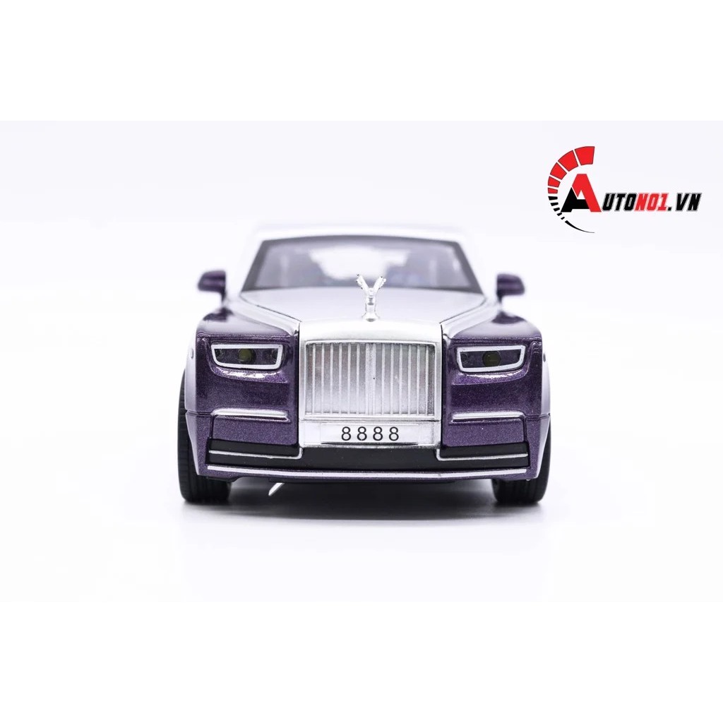 MÔ HÌNH XE ROLL ROYCE PHANTOM PURPLE SILVER 1:30 ICONIC 5711